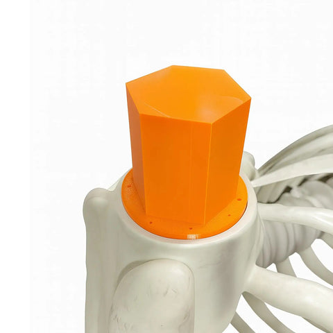 Upgraded 12 Foot Skeleton Shoulder Insert With Hex Nut Design For Easy Install And Long Lasting Connector Heavy Duty Replacement Part