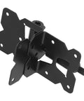 Heavy Duty Carbon Steel Gate Hinge Bolt Kit For Outdoor Fences And Gates Secure Locking Door Latch Hardware Set With Mounting Screws, black metal hinge bolt