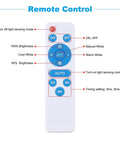 Remote control for Solar Pendant Lights Outdoor Indoor 3 Color Dimmable With Remote Control, IP65 Waterproof