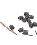 Thirteen Piece Spot Weld Cutter Set For Electric Drill, Three Eighths Inch Double Sided Weld Removal Kit For Thin Metal Sheets, Precision Cutters