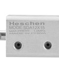 Compact Aluminum Pneumatic Air Cylinder SDA 12-15 With 12mm Bore And 15mm Stroke M5 Port Double Acting Built Tough