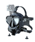 Full Face Diving Mask With Camera Mount For Adults, Compatible With S400, S400 Plus, S400 Pro, S700 Scuba Tanks