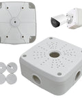 Rugged All Weather Ready Rainproof Dustproof Junction Box For Outdoor And Indoor Projects With Security Camera Bracket