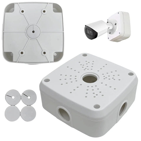 Rugged All Weather Ready Rainproof Dustproof Junction Box For Outdoor And Indoor Projects With Security Camera Bracket