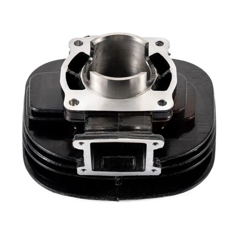 Heavy Duty 66 Mm Bore Cylinder Head Gasket And Crank Seal Kit Built For Yamaha Blaster Atv with black and silver metal finish.