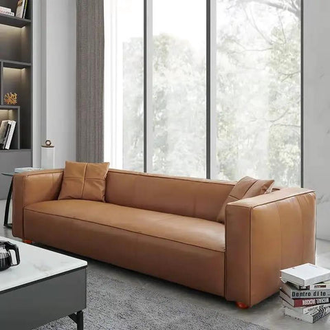 Stylish brown sofa with Two Inch Walnut Bun Furniture Feet For Sofa Couch And Ottoman Solid Wood Round Leg Set Of Four Predrilled M8 Bolts