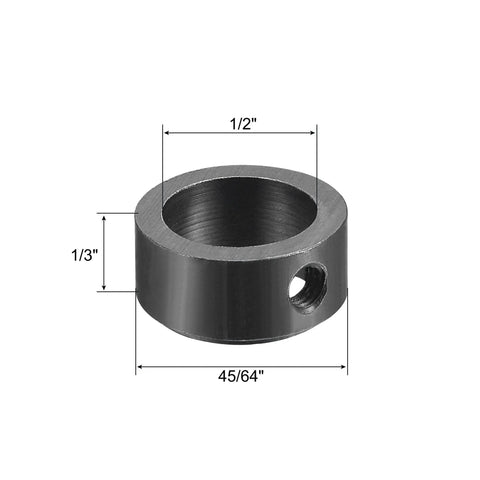 Chrome steel stop ring for 3 Pack Ball Bearing Kit For 1/2 Inch Shank Router Bits With 1/2 Inch ID And 3/4 Inch OD