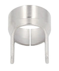 Hot Stainless Steel Double Pointed Plasma Cutting Standoff Guide For SL60 And SL100 Torch, close-up view showing polished finish.