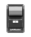 Security Plus 2.0 Compatible Garage Door Control Panel With WiFi in brushed nickel, featuring light button and modern design.