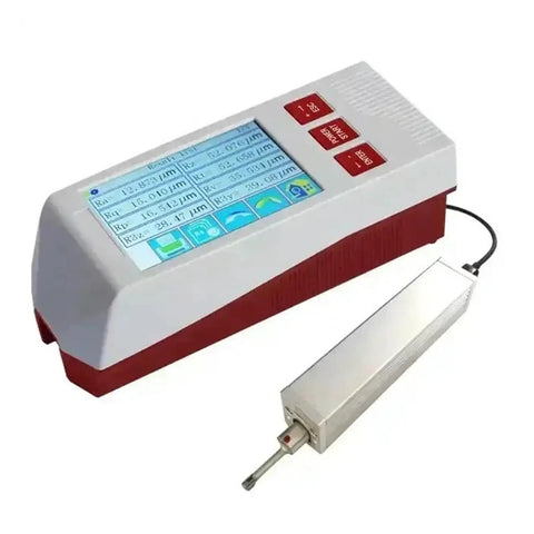 Hella Precise Portable Surface Roughness Tester Featuring Handheld Split Type Digital Meter for finish checks on various materials.