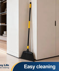 Heavy Duty Outdoor Broom With 54 Inch Reach For Courtyard Garage Lobby Mall Market Floors Pet Hair Debris Rubbish Clean All Purpose Indoor Outdoor Cleaning Tool
