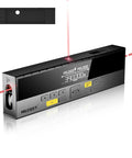 Dual-Sided Laser Measuring Tool Pro Gen 2 With 390 Ft Reach, One-Click Switch Between Single And Dual Laser Modes, Bright Large Digits For Easy Reading In Low Light, Removable Silicone Cover For Quick Measurements And Room Layout, black