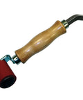 Pro Grade Built Tough Double End Silicone Seam Roller And Brass Detail Roller Combo Tool For Heat Welding Seams 1 7 16th Inch Silicone Roller 1 1 8th Inch Brass Detail Roller Great For Tight Angles And Fixtures Made In USA, wood handle