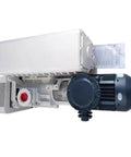 Heavy Duty SV100B High Vacuum Pump For Industrial Air Systems showing compact design, heavy-duty motor, and suction inlet.