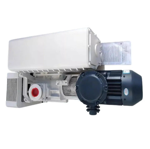 Heavy Duty SV100B High Vacuum Pump For Industrial Air Systems showing compact design, heavy-duty motor, and suction inlet.