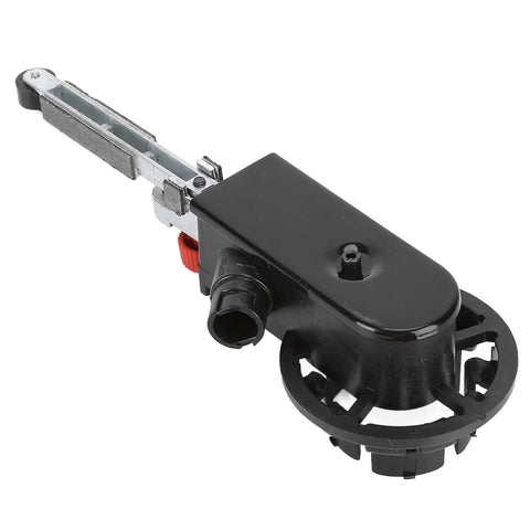 Heavy Duty Belt Grinder Sander For Woodworking Metal Polishing Multifunctional Durable Tool with black attachment kit