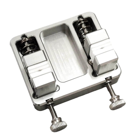 Adjustable Welding Wire Fixture Clamp With Thickened Aluminum Construction For Precise PCB Soldering and Fixturing Antislip Ceramic Grips 6061 Aluminum Bracket