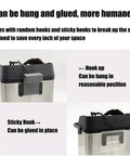 Badass Electric Portafilter Cleaner Knock Box With 150W Motor And Stainless Steel Body For No Sweat Coffee Ground Disposal Including Quick Scraper Tool with hooks.