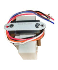 Beefy 75VA Control Transformer 120 208 240 480 to 24V for HVAC Systems, wired foot-mount with color-coded leads
