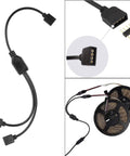 4 Pin 10mm LED Strip Connector Kit With 90 Degree Angled Jumpers No Fuss Solderless L Shape Plug For 5050 2835 RGB Rope Lights