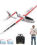 Ranger600 RC Glider Plane Stunt 4CH Remote Control Airplane RTF With 6Axis Gyro, transmitter, batteries, and packaging box