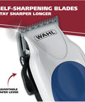 Color Pro Complete Haircutting Kit With Easy Color Coded Guide Combs For Corded Clipper Clipping And Grooming Men Women And Children