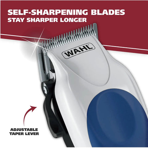 Color Pro Complete Haircutting Kit With Easy Color Coded Guide Combs For Corded Clipper Clipping And Grooming Men Women And Children