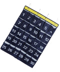 Slick Heavy Duty 30 Pocket Wall Hanging Storage Bag Oxford Cloth Organizer with numbered pockets for easy organization.