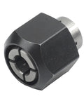 Close-up view of 8Mm Collet Nut NA613029 Replacement For DCW620NT Cordless Router, built tough for precise fit