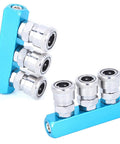 Aluminum Quick Connect Air Hose Coupler For Air Compressors And Movers Fast Coupler Pneumatic Fittings Durable Manifold Connector