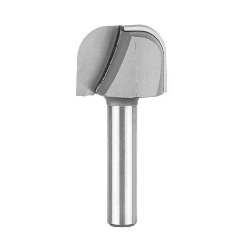 Oval Bowl And Tray Router Bit With Three Quarters Inch Cutting Diameter, One Quarter Inch Shank, Double Flute Milling Cutter Tool