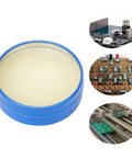 Open container of All Purpose Solder Flux Paste For Electronics Rosin Flux For PCB SMD BGA PGA Soldering Non Corrosive And Non Conductive