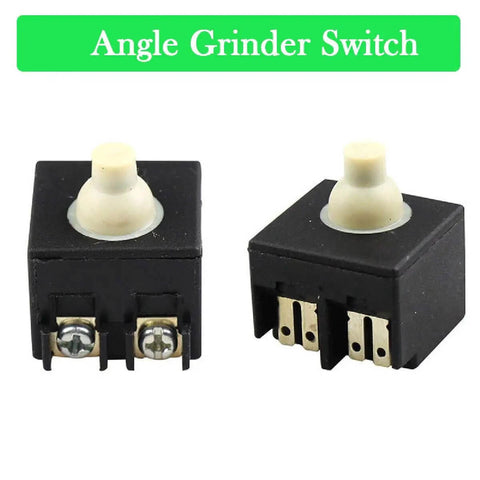 Beefed Up Heavy Duty Universal Replacement Switch For Angle Grinders And Polishers, Auto Reset Design, Anti Corrosion