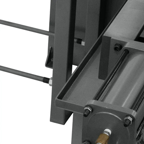 Heavy Duty Infeed Roller Table For Bandsaws With Slick Steel Build Provides Smooth Material Handling And Rock Solid Stability For Precision Woodworking Projects That Offer No Sweat Operation And Clean Results Every Time