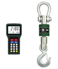 Heavy Duty Digital Crane Scale With Clear LCD Screen Built Tough For Real World Jobs, displays 2180 kg with strong hook.