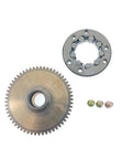 Starter Clutch Assembly For CG125 CG150 CG200 No Fuss Install Smooth Shifting Sliding Clutch Spare Parts Durable Quality For Your Ride Premium Durable Performance For Daily Riding And Longevity., metal starter clutch assembly with gears and rollers for CG125 CG150 CG200