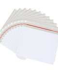 50 Pack 11x14 Inch Rigid Cardboard Mailers Stay Flat White Self Seal Photo Envelopes For Photos Documents Prints No Bend 13.6 By 11.2 Inches