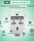 Digital PD Meter With Memory Function LCD Display For Eyes, Optical Pupilometer, Diopter Compensation, PD Measurement Tool