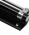 Light Duty Stainless Steel Door Closer With Automatic Spring And Adjustable Tension, Quiet Soft Closing Mechanism, close-up view