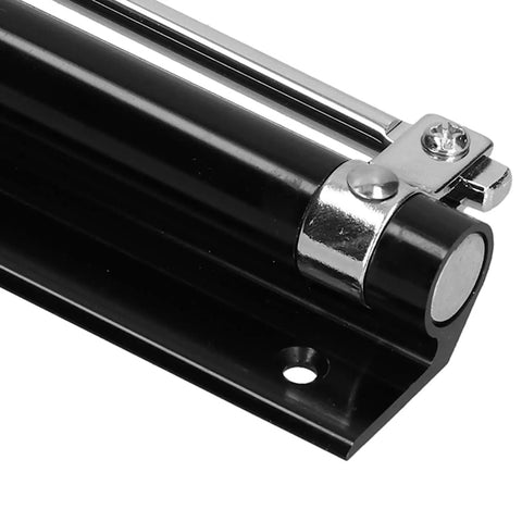 Light Duty Stainless Steel Door Closer With Automatic Spring And Adjustable Tension, Quiet Soft Closing Mechanism, close-up view