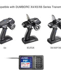 Six Channel 2.4GHz RC Receiver With FHSS Anti Interference Tech For X4 X5 X6 Transmitters, compatible with DUMBORC models.