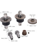 High Hardness RC Car Gear Set With Differential And Upgraded Gears For One Sixteenth Scale Models 16101 16102 16103 Compatible