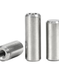 Internal Threaded Dowel Pin Set For Precision Assembly, Blind Locating Pins M6x12x30mm, 304 Stainless Steel, 2 Pieces