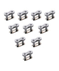Set of ten 420 master links for Coleman CT200U and similar bikes, part of the Chain Master Connect Link Breaker Tool kit.