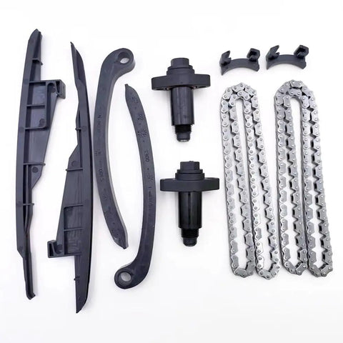 Heavy Duty Timing Chain Guide Tensioner Kit Built Badass For Zero Sweat UTV Trail Upgrades Fits Stels Dominator 800 Mechanics Tayga Patrul SWT 650 Models components including timing chain, guides, and tensioners.