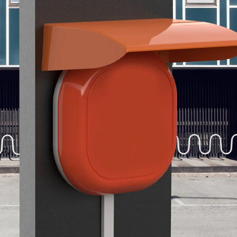 Heavy Duty EV Charger Protection Cover With Durable Plastic Rainproof Housing for Outdoor Electric Vehicle Chargers