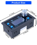PEMENOL CNC stepper motor controller with LCD display and blue control knobs for NEMA 17/23 motors