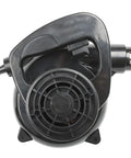 Electric Hand Dust Collector With Kickin High Power Air Blower, Keyboard Duster And Corded Compressed Air Tool, top view of blower with handle and vent.