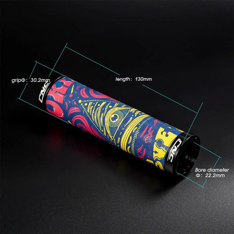 Silicone Lock On Mountain Bike Grips 22.2mm For Smooth Non Slip Comfort On MTB BMX And Electric Scooters, colorful design