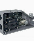 Side view of Filament Buffer Assembly Kit for AMS systems, featuring durable ABS build and internal components for smooth filament feeding.